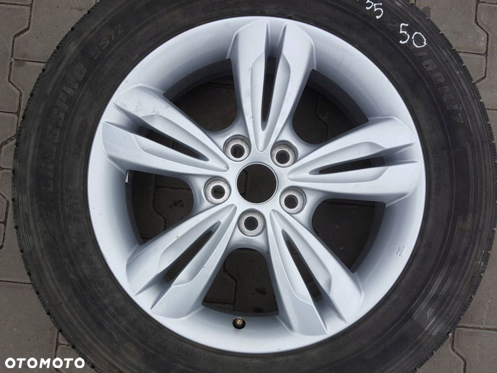 HYUNDAI ix35 10-15r FELGA ALUMINIOWA 17 5X114,3 52910-2S200 KOŁO ZAPASOWE - 2
