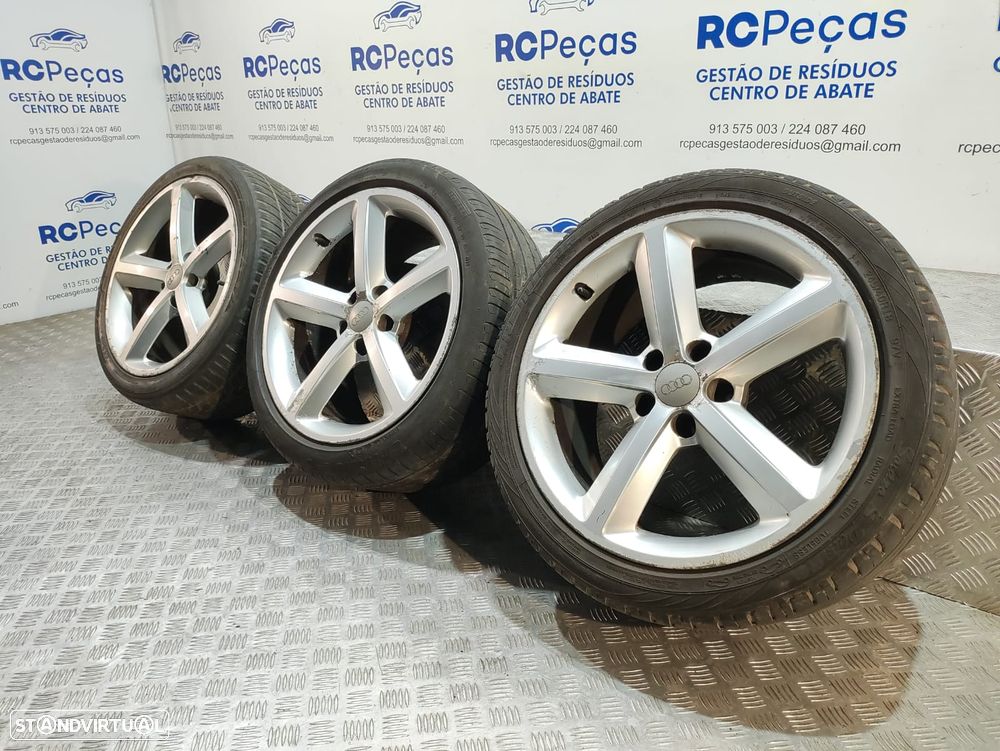 Conjunto 3 Jantes 18 Originais Audi 8,5J ET29 5x112 - 3