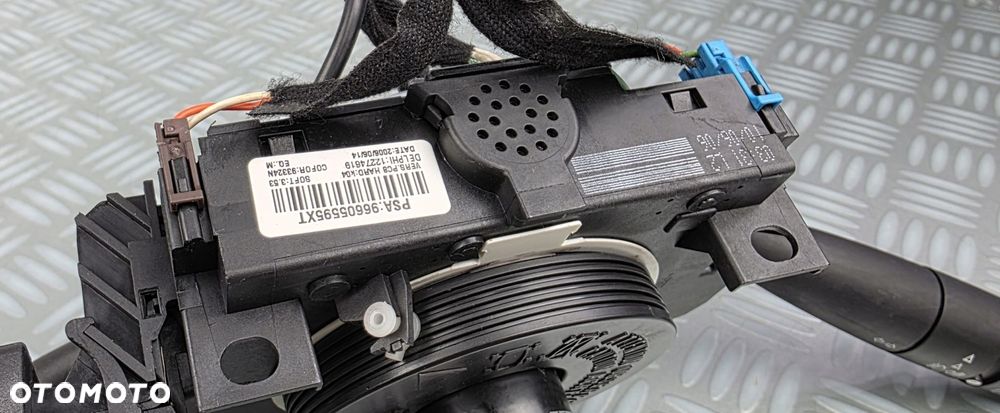 96605595XT przełącznik zespolony pająk taśma airbag PEUGEOT 307 CITROEN EU - 8