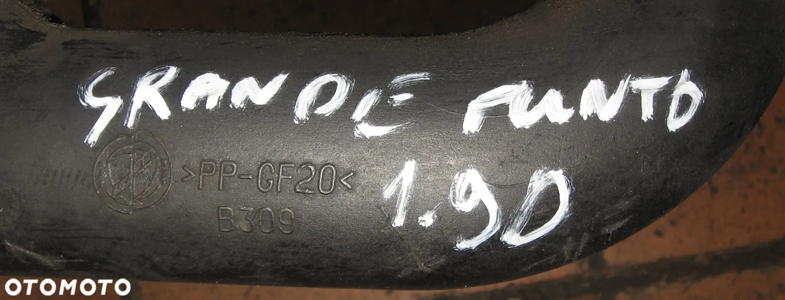 przewód intercoolera turbo GRANDE PUNTO 1.9D FIAT - 2