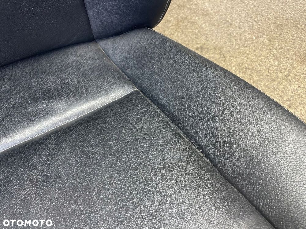 Fotel pasazera prawy przod przedni pompowany skora czarna BMW X3 F25 ŁADNY - 10