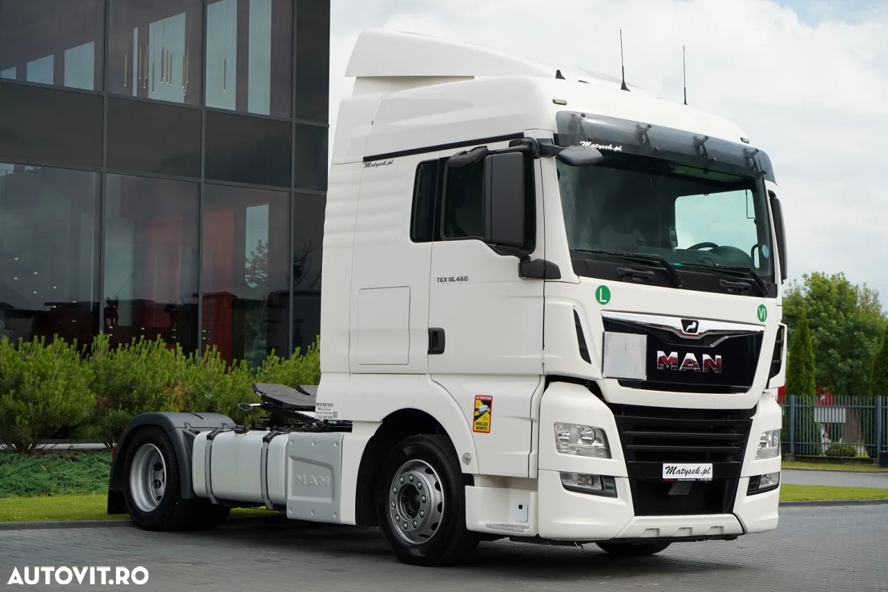 MAN TGX 18. 460 / MEGA / PLATĂ JOSĂ / ȘA REGLABILĂ / ANVELOPE 100% / NAVIGAȚIE / CONTRACT DE SERVICE POST-SERVICE - 2