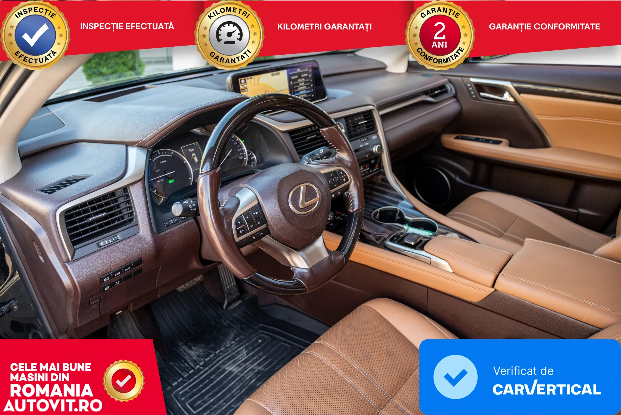Lexus Seria RX 450h Aut. Luxury (trapa panoramica) - 26