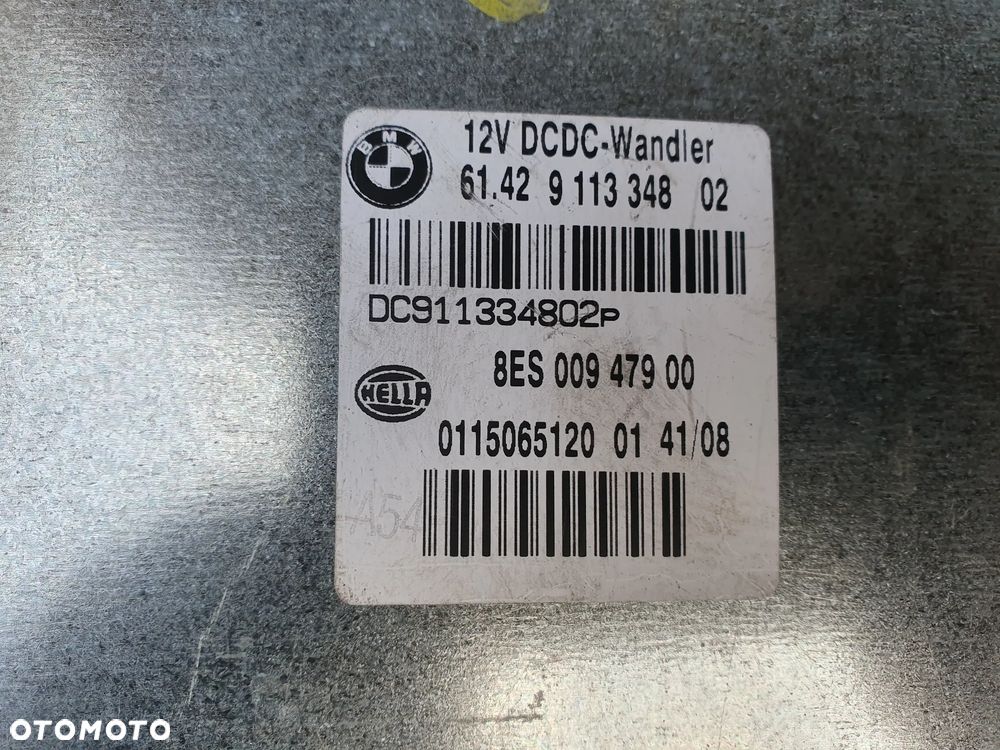 BMW E81 E87 MODUŁ STEROWNIK 8ES00947900 9113348 - 2