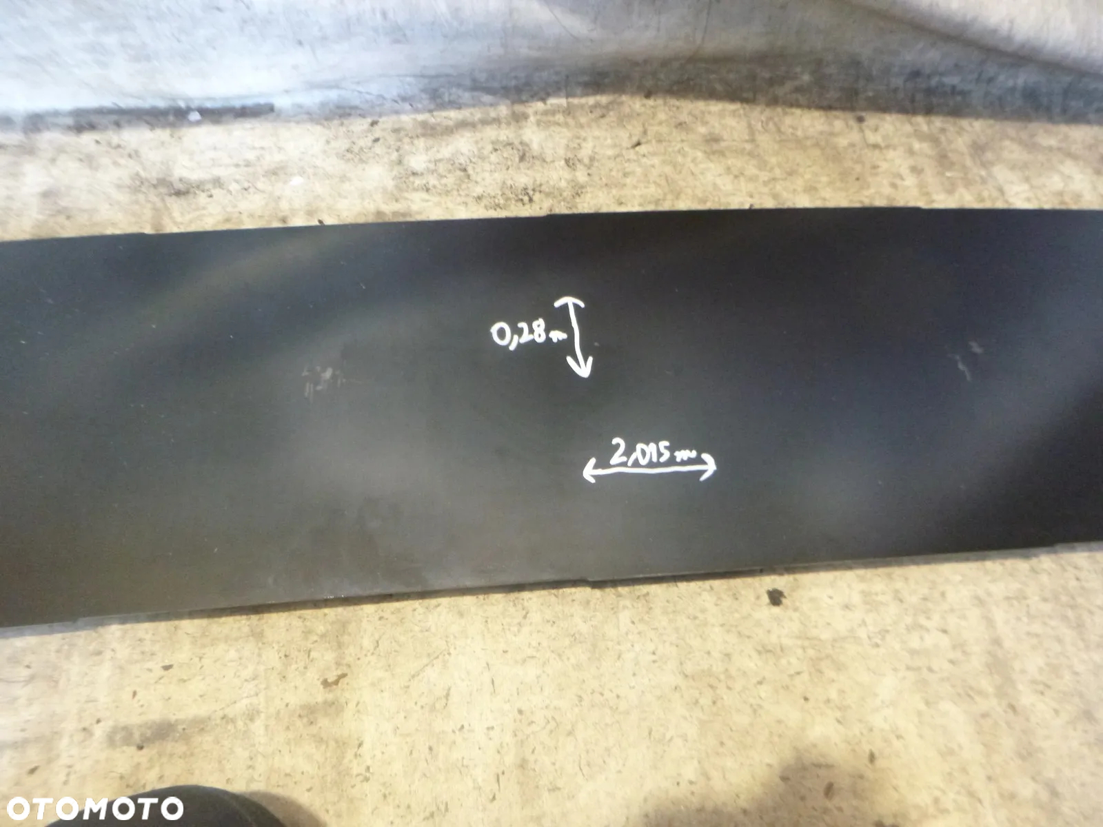 fendt blacha wyżutu sieczkarni młucarni oryginał h650623073131 2015x280mm - 5