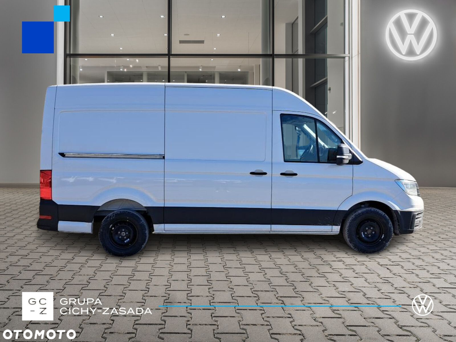 Volkswagen Crafter 35 Furgon z wysokim dachem silnik: 2,0 l EU6 SCR 177 KM / skrzynia biegów: 4MOTION automatyczna 8-biegowa rozstaw osi: 3640 mm - 6