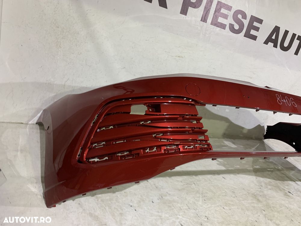 Bara fata VW Golf 8 VIII, 2020, 2021, 2022, 2023, 2024, cod origine OE 5H0807221J, cu gauri pentru senzori de parcare (6). - 6