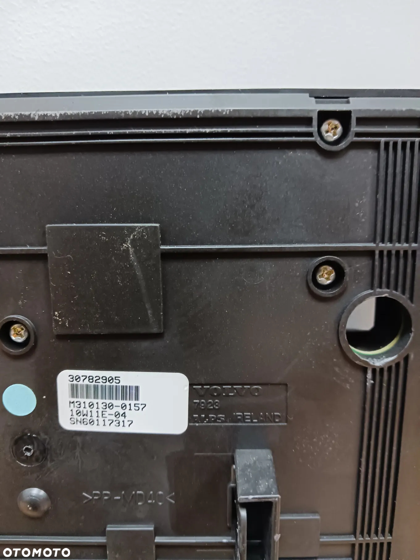 Panel nawiewu klimy radia Volvo S80 II V70 III XC70 30782905 - 3