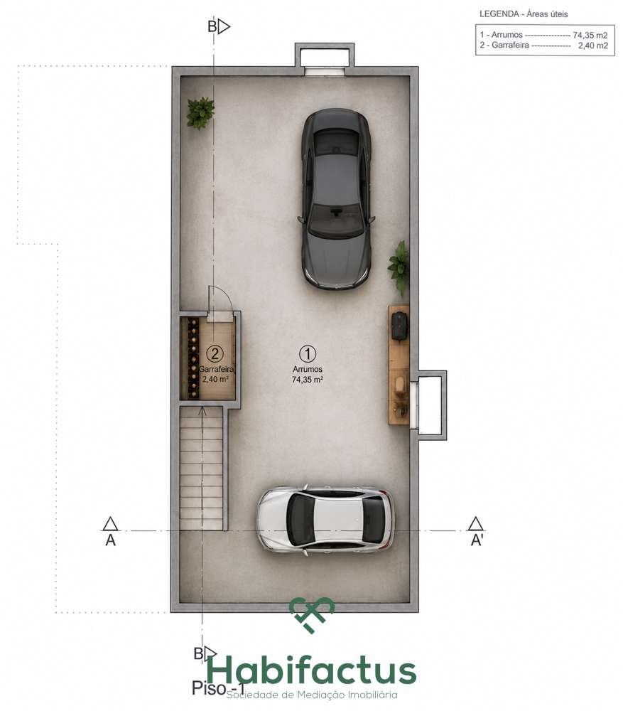 Moradia de Luxo em Tondela | Lote 1.161 m² | Terraço panorâmico de 161 - Grande imagem: 5/7