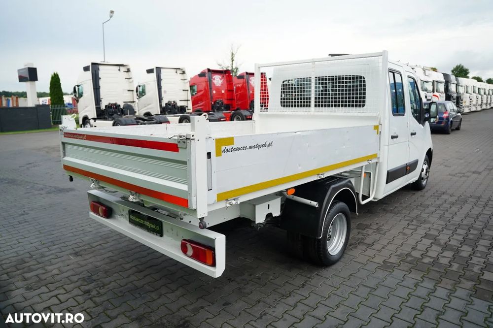 Renault MASTER / DCI 150 / BASCULATOR / CAMION CU TRACȚIE MIXĂ 7 LOCURI / MANUAL / DOUĂ RULOURI - 21