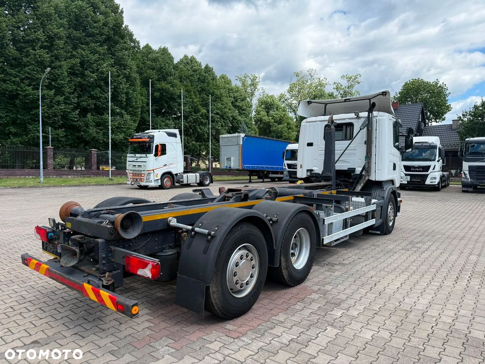 Scania R440 hakowiec, 6x2, MEILLER, pilot, 490 t.km.! - 3