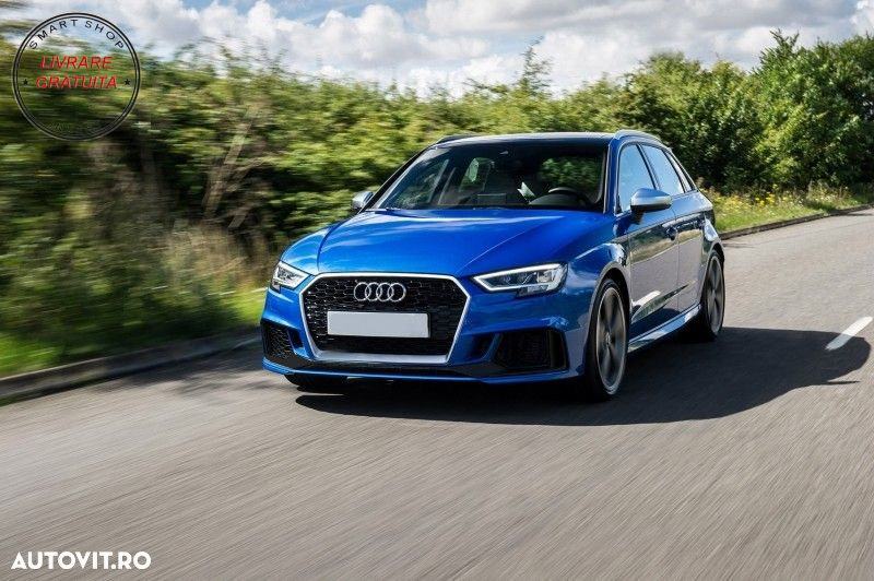 Bara Fata Audi A3 8V Facelift (2016-2018) Hatchback Sportback RS3 Design- livrare gratuita - 9