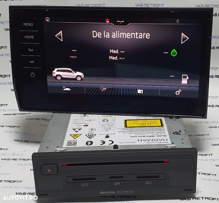 Navigatie Originala SKODA COLUMBUS SKODA Kodiaq Karoq MIB 2.5 Columbus - 3