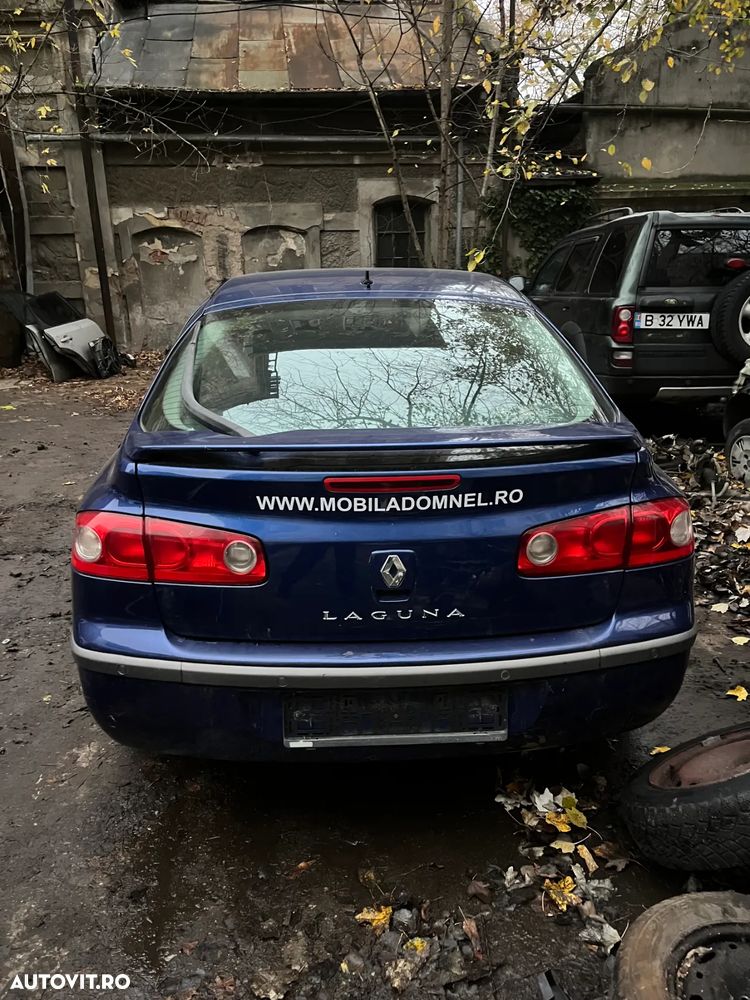Dezmembrez Renault Laguna II facelift  xenon 2006 albastru 2.0 benzina - 5