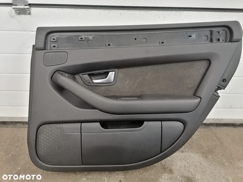 Fotele Kanapa Boczki Skóra Skórzany Czarna Audi A8 D3 EU Na Elementy - 38