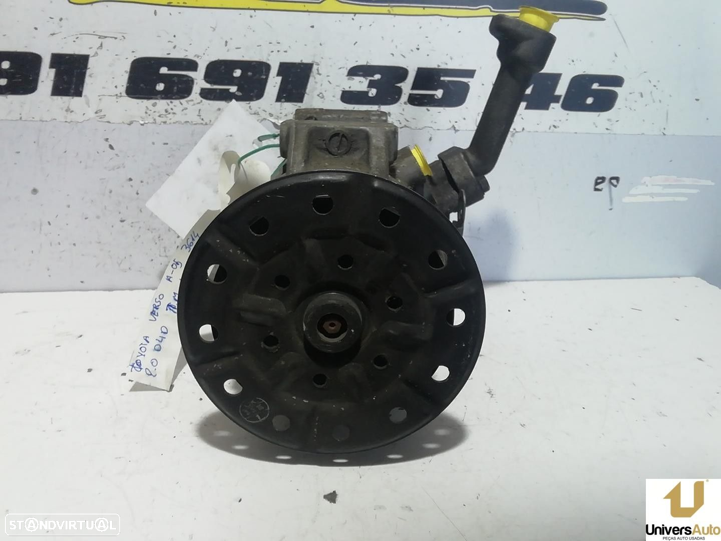 COMPRESSOR AR CONDICIONADO TOYOTA COROLLA VERSO 2005 -4472601060 - 4