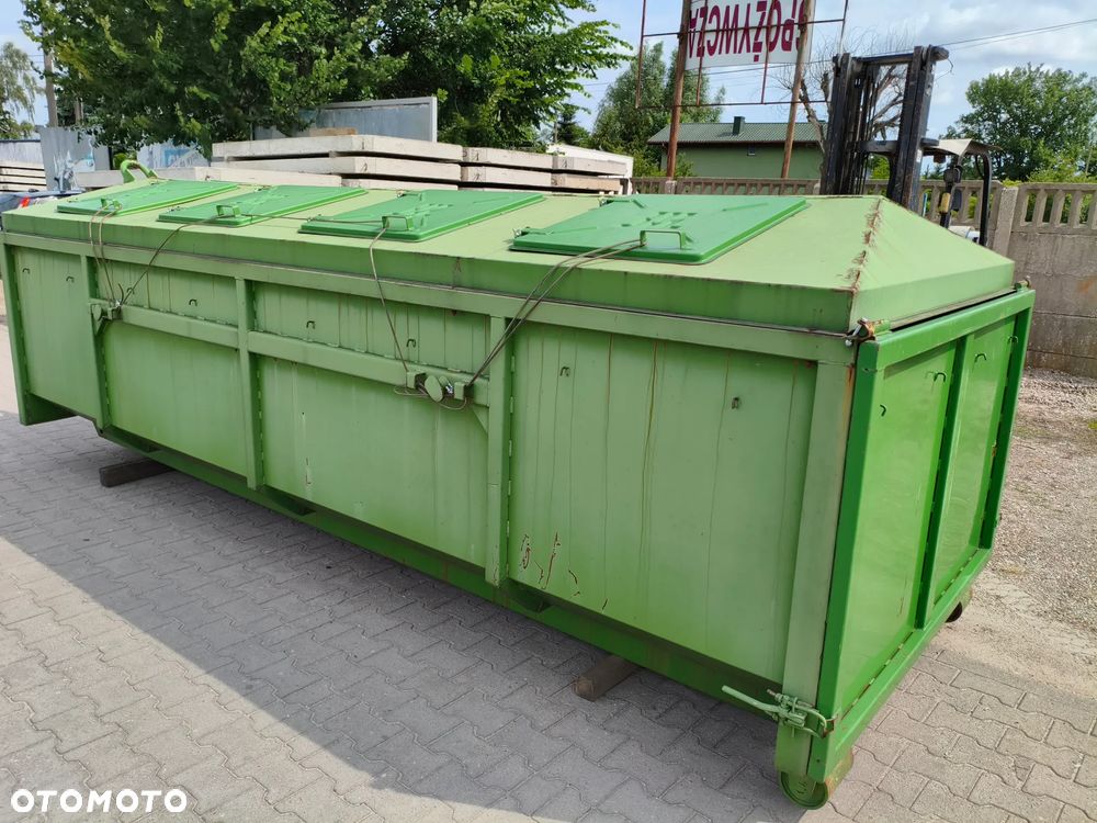 Pronar Przyczepa hakowa PRONAR T-285/1 - 17,7t do obsługi kontenerów rolniczych, budowlanych i komunalnych oraz platform  transportowych,  Kontener KO-04 -13,5t, Kontener KP-10 -7ton - 22