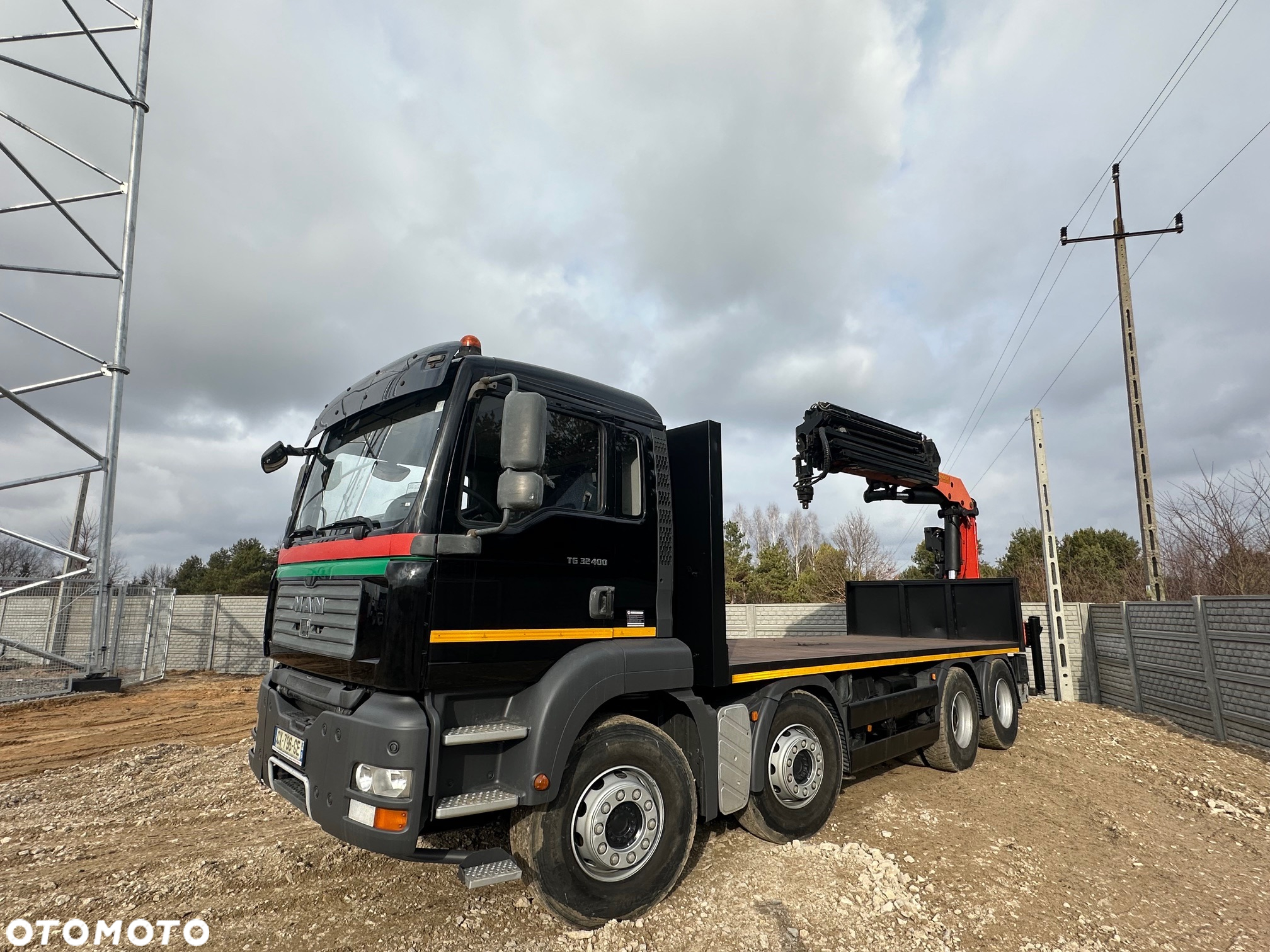 MAN TGA 32.400  8x4 z HDS Palfinger PK29002 + pilot - 6