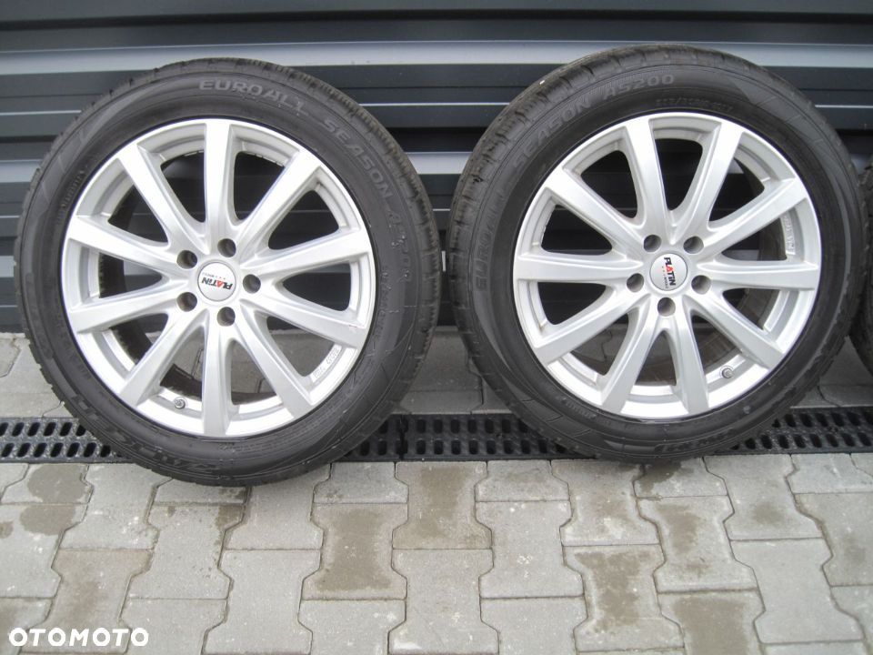 AUDI A8 VW KOŁA FELGI PLATIN OPONY LATO 235/50/18 5x112 8Jx18 ET40 - 3