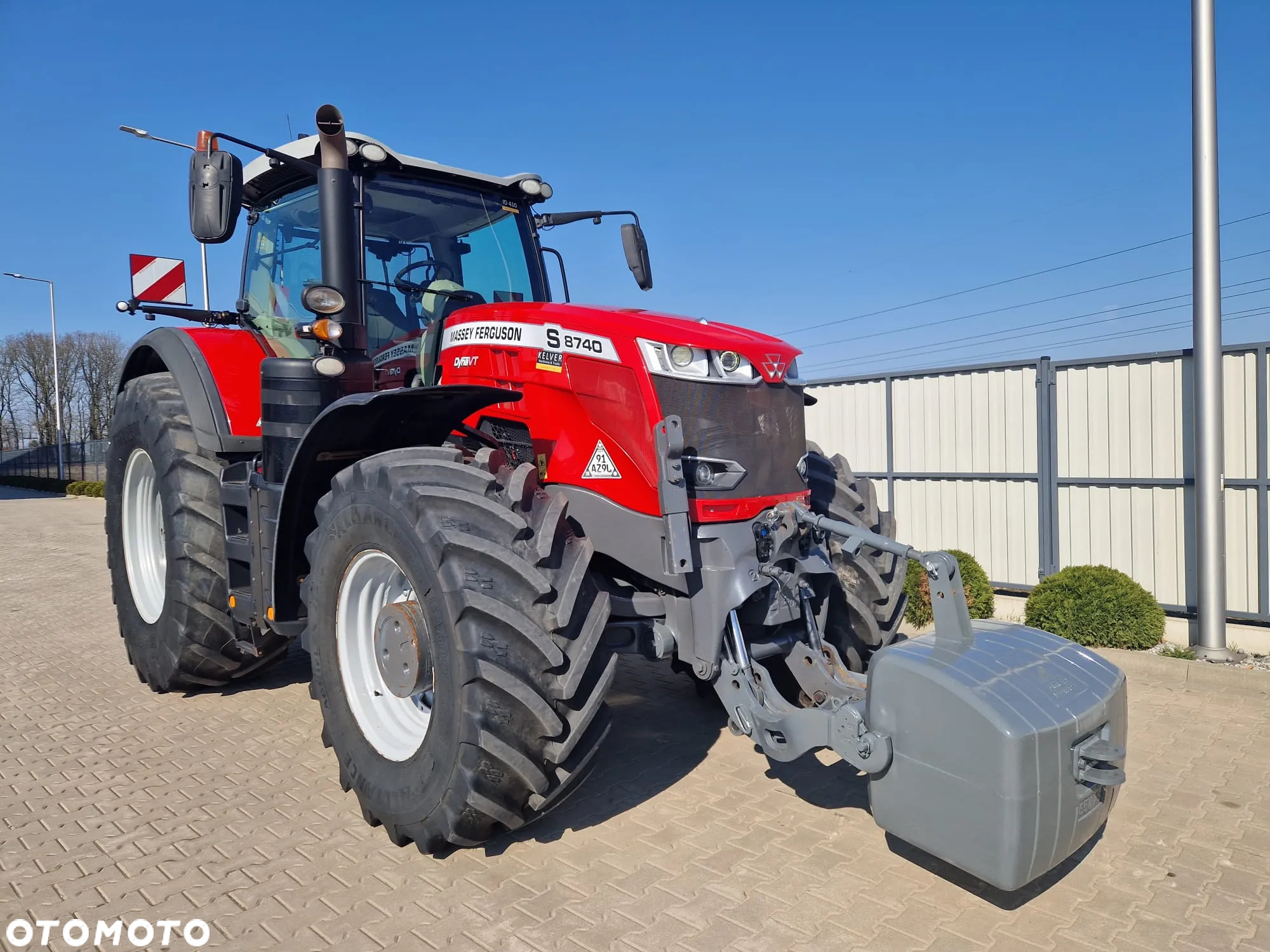 Massey Ferguson 8740S DYNA-VT * 2020r. * 7 142 mth * pełen serwis MF * - 15