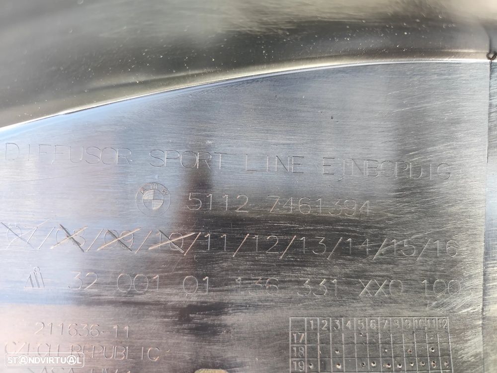 Bmw 1 F40 - DIFUSOR PARA CHOQUES TRAS - DF033 - 9