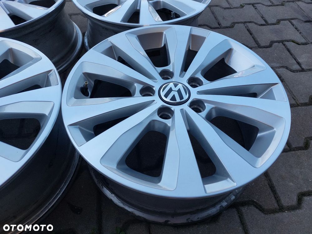 FELGI ALUFELGI 16 6.5J ET46 5X112 VW GOLF VI VII JAK NOWE! OE 5G0601025 - 9