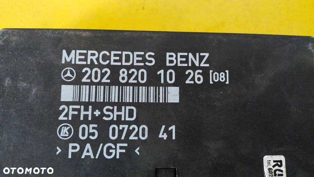 MODUŁ KOMFORTU Mercedes-Benz 2028201026 - 2