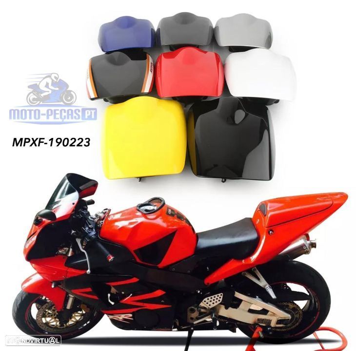 tampa do banco traseiro para HONDA CBR 954 RR DE 2002 ATE 2003 tipo baquet , backet cockpit - 1