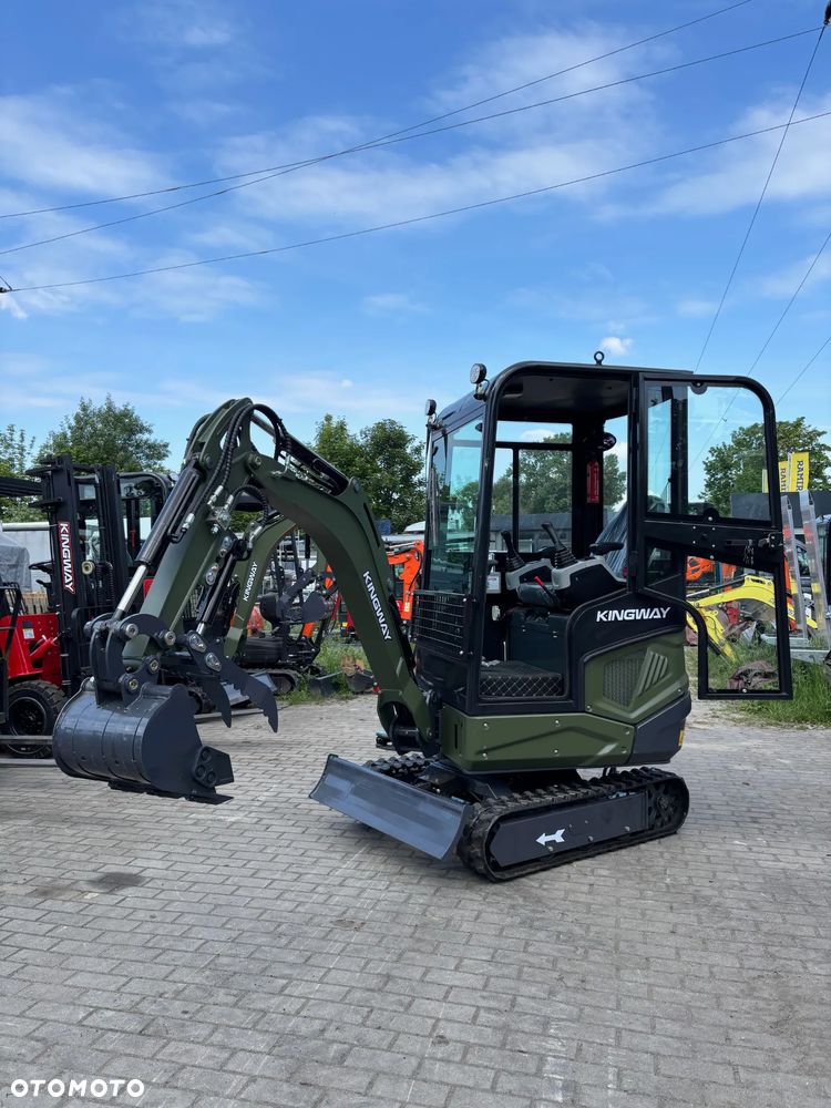 Kingway Koparka 1600kg S16K + Kciuk Hydrauliczny - 9