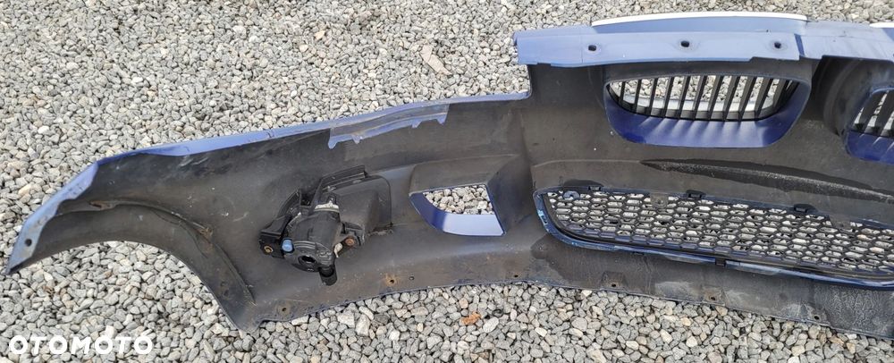 ZDERZAK PRZÓD PRZEDNI M PAKIET BMW E81 E82 E87 E88 381 LEMANS BLAU B139 - 8