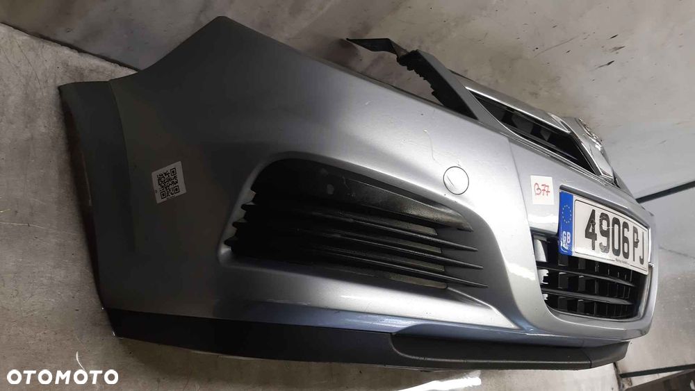 ) ZDERZAK PRZÓD PRZEDNI OPEL VECTRA C LIFT FL Z163 SZARY - 3