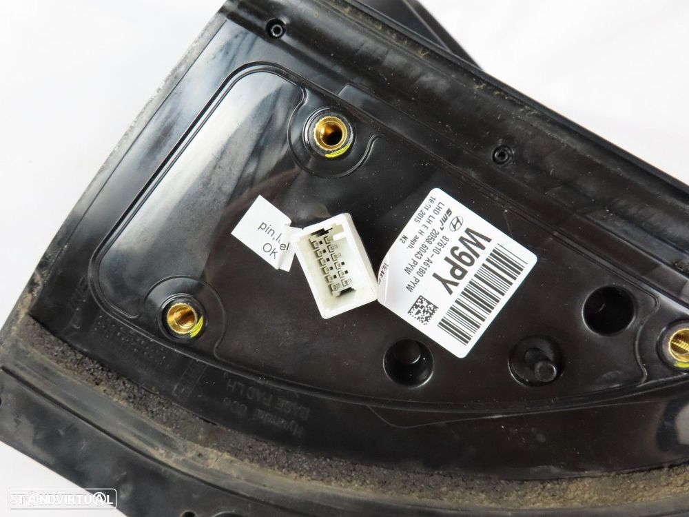 Retrovisor Completo Esquerdo Seminovo/ Original HYUNDAI i30 (GD) 87610A6180 - 5