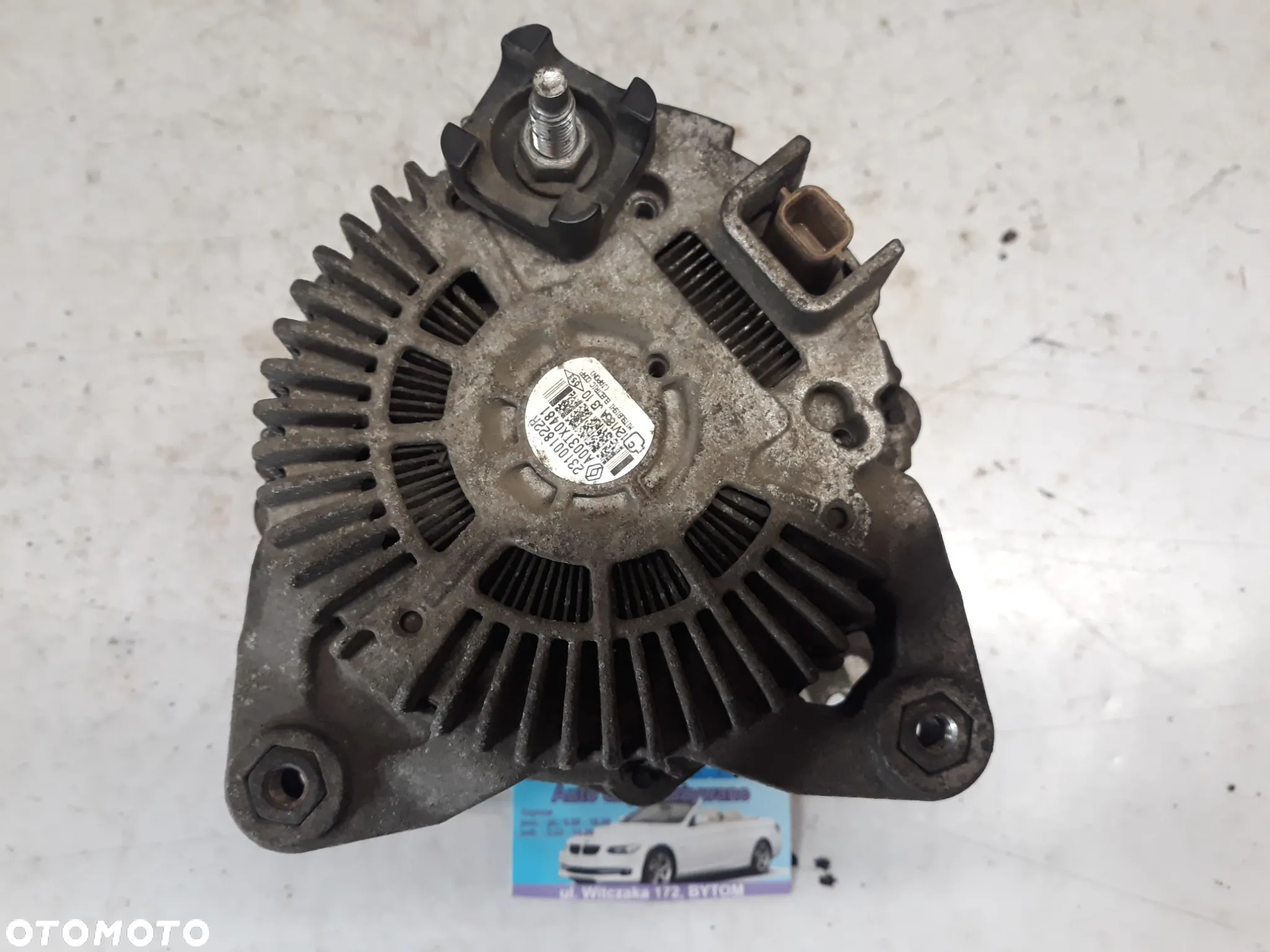 ALTERNATOR  RENAULT MASTER III 2,3 DCI 2015r 185A  231001822R - 3