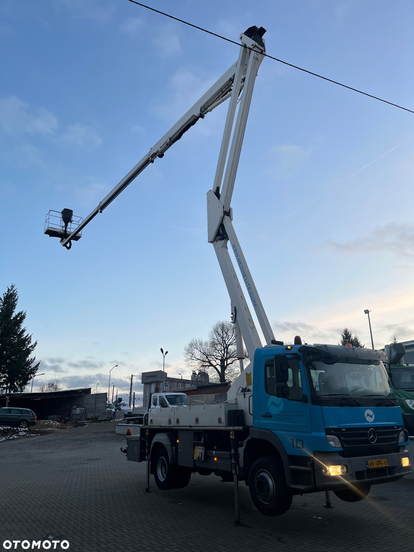 Mercedes-Benz Podnośnik Koszowy Zwyżka Gsr E290PX 29 Metrów Pełna Hydraulika !!! Jak Wumag Ruthmann Multitel Udt! Import ! - 5