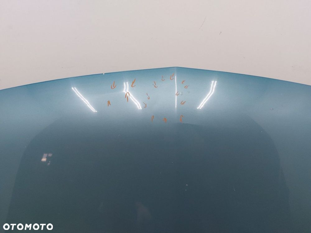 Maska POKRYWA KLAPA OPEL ZAFIRA B II 05-08 PRZED LIFT 80U ZIELONA - 3