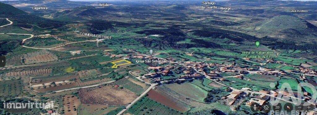 Terreno Agrícola em São Miguel, Santa Eufémia e Rabaçal de 1350,00 m2 - Grande imagem: 4/9