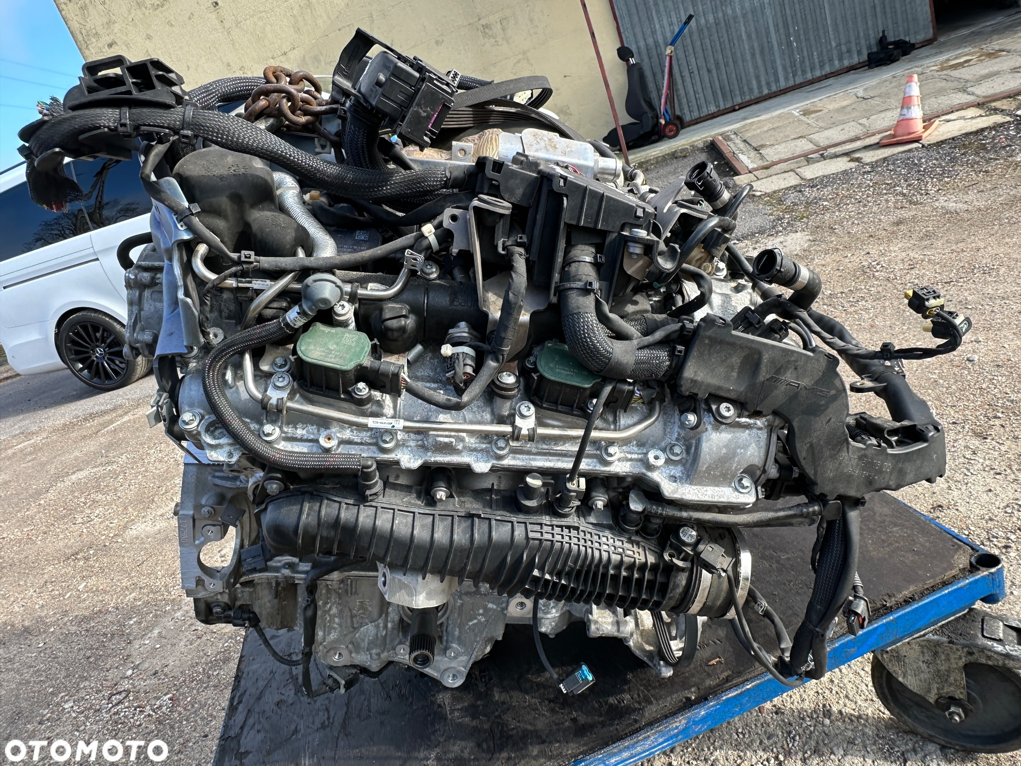 mercedes silnik 63 AMG m177 s63 e63 s222 gt x290 e213 g63 c63 engine - 12