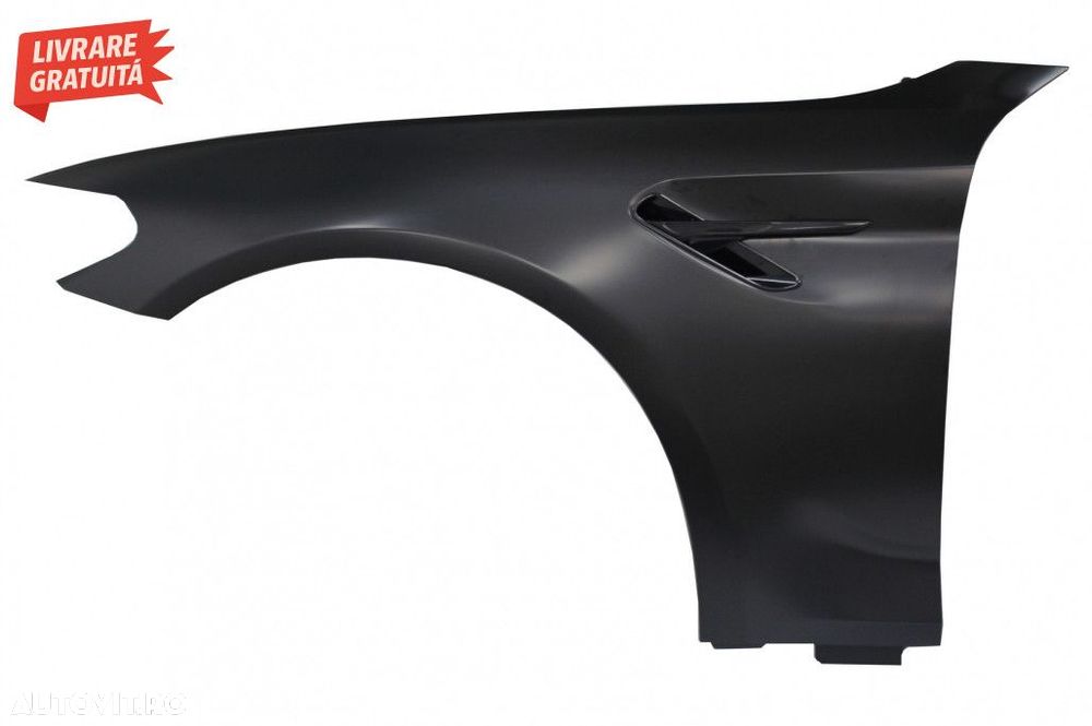 Aripi Laterale BMW 5 Series G30 G31 (2017-) Negru M5 Design - 2