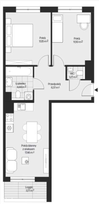 Nowa inwestycja| 3 pokoje| loggia| Mistrzejowice