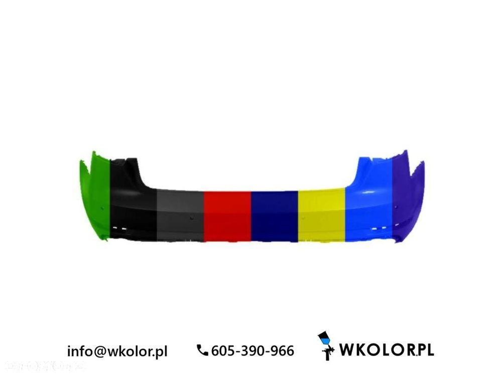 NOWY ZDERZAK AUDI A4 B9 2016-2018 LAKIEROWANY W KOLOR - 1