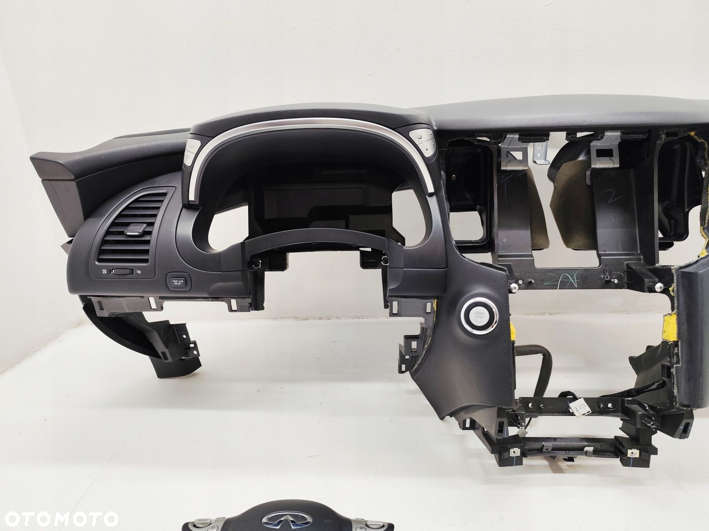 INFINITI QX70 DESKA KONSOLA AIRBAG PODUSZKI PASY ORGINAŁ - 4
