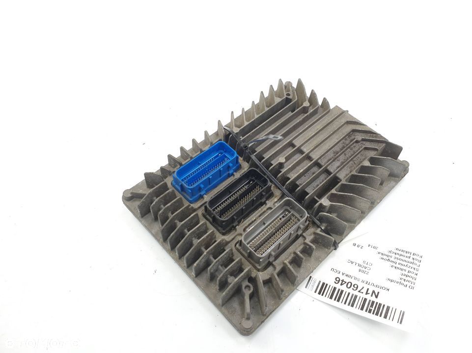 KOMPUTER SILNIKA ECU CADILLAC CTS 12663374 2.0 T - 1