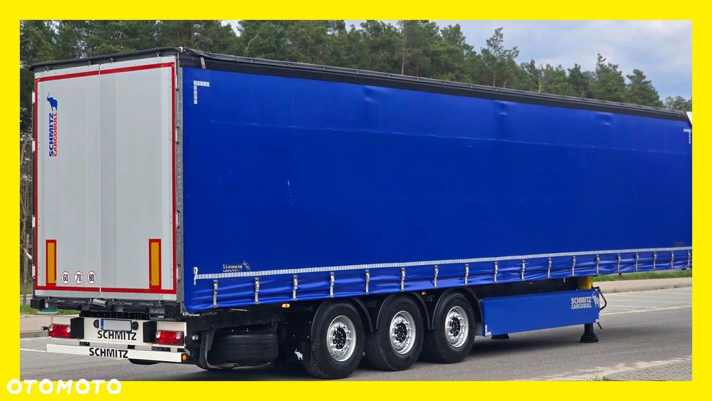 Schmitz Cargobull SCHMITZ CARGOBULL❗️❗️ MODEL 2021 / FIRANKA STANDARD / 2x OŚ PODNOSZONA / PALECIARA / OSIE SCHMITZ / DACH PODNOSZONY HYDRAULICZNIE / CERTYFIKAT XL CODE / HAMULCE TARCZOWE / MULTILOCK / NIESPOTYKANA KONFIGURACJA / JAK NOWA ❗️❗️ - 1