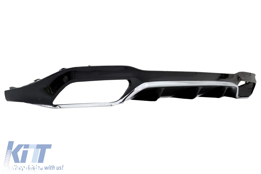 Pachet Exterior compatibil cu Mercedes E-Class W213 (2016-2019) E63 Design cu Difuzor si Ornamente Tobe Crom - 4