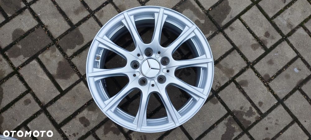 FELGI ALUMNIOWE 5x112 6.5Jx16 CALI ET38 fi 66.6 2054012400 MERCEDES A C CLA KOMPLET 4 SZTUKI - 5
