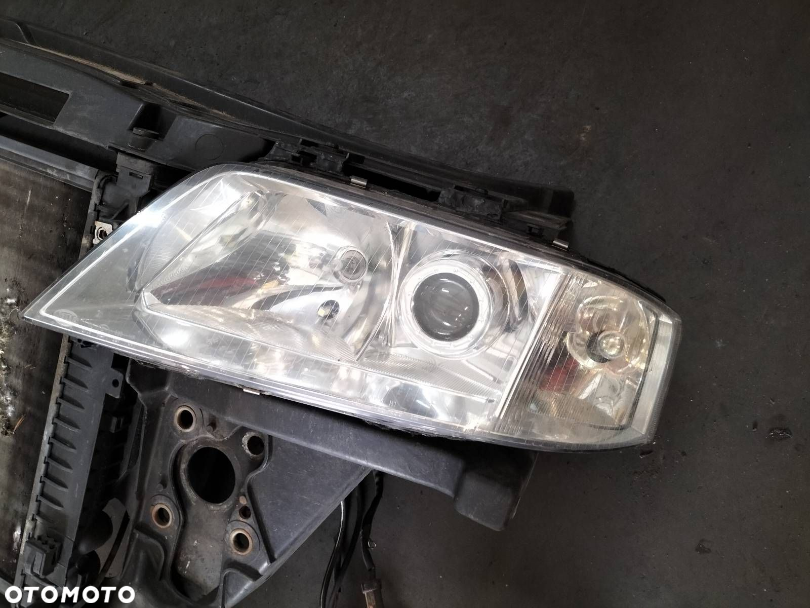 KOMPLETNY PRZÓD MASKA ZDERZAK LAMPY PAS PRZEDNI AUDI A6 C5 LZ5T - 5