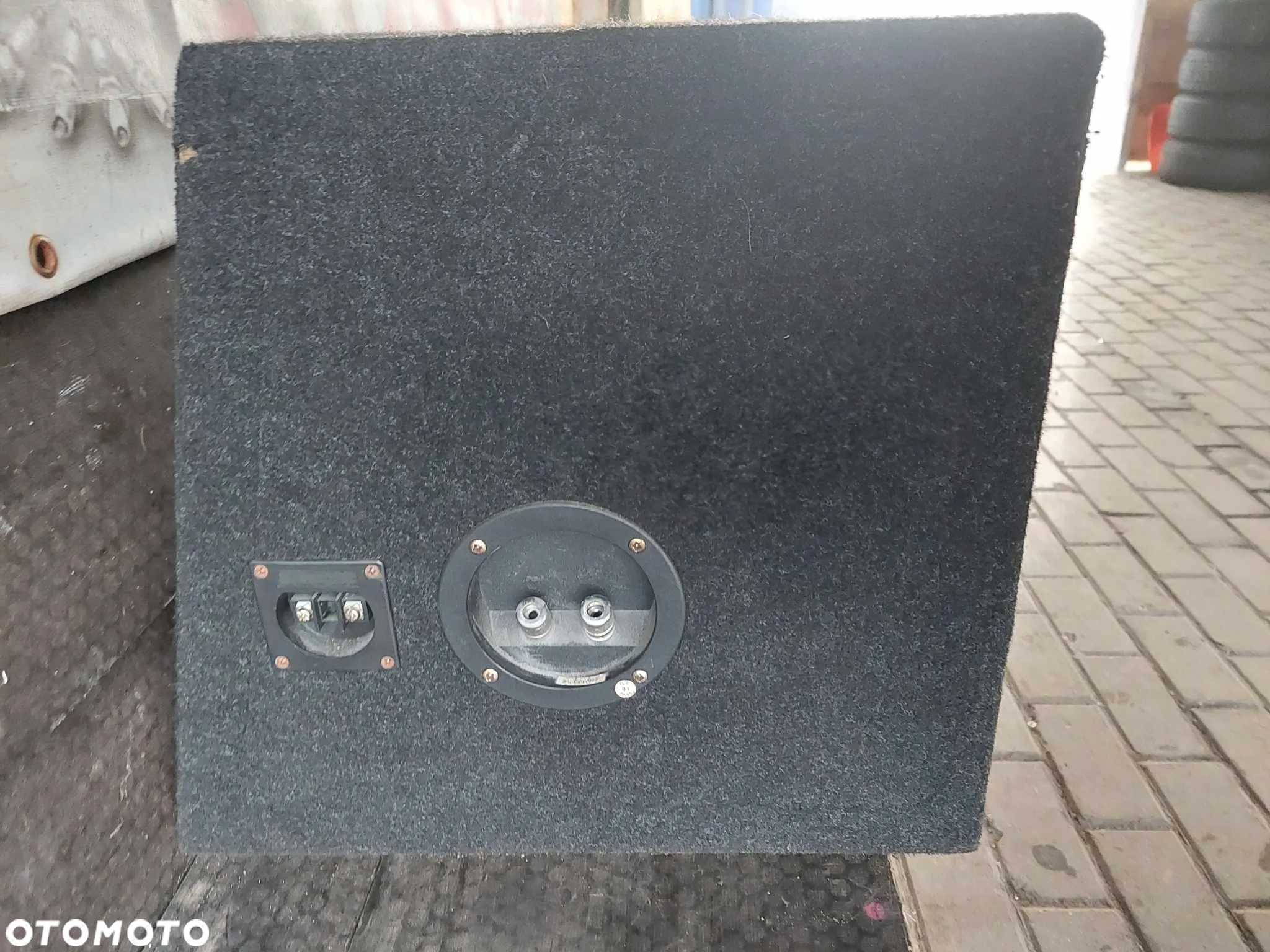 GŁOŚNIK SUBWOOFER TUBA+Wzmacniacz Alpine 800W - 3