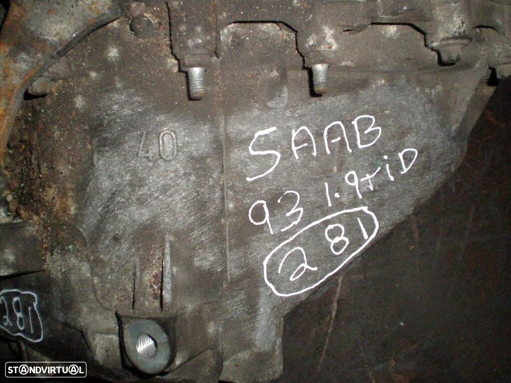Caixa Velocidades F40 SAAB 93 1.9TID DIESEL 5V - 2