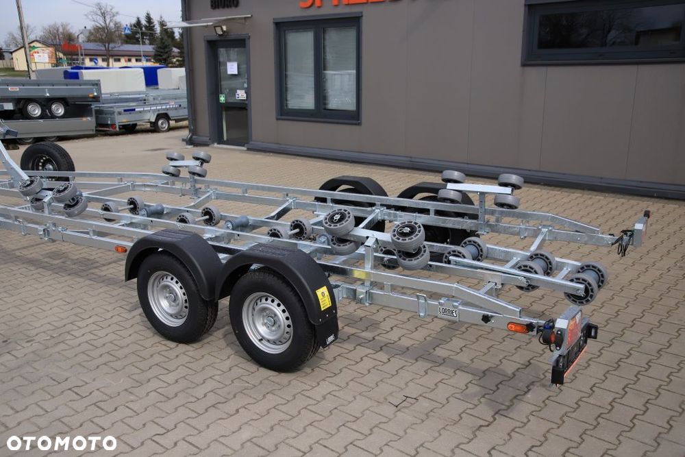 Lorries Przyczepa Podłodziowa PP25-8025 Do Łodzi Max 7,8 M DMC 2700 kg Tylne Lampy LED - 6