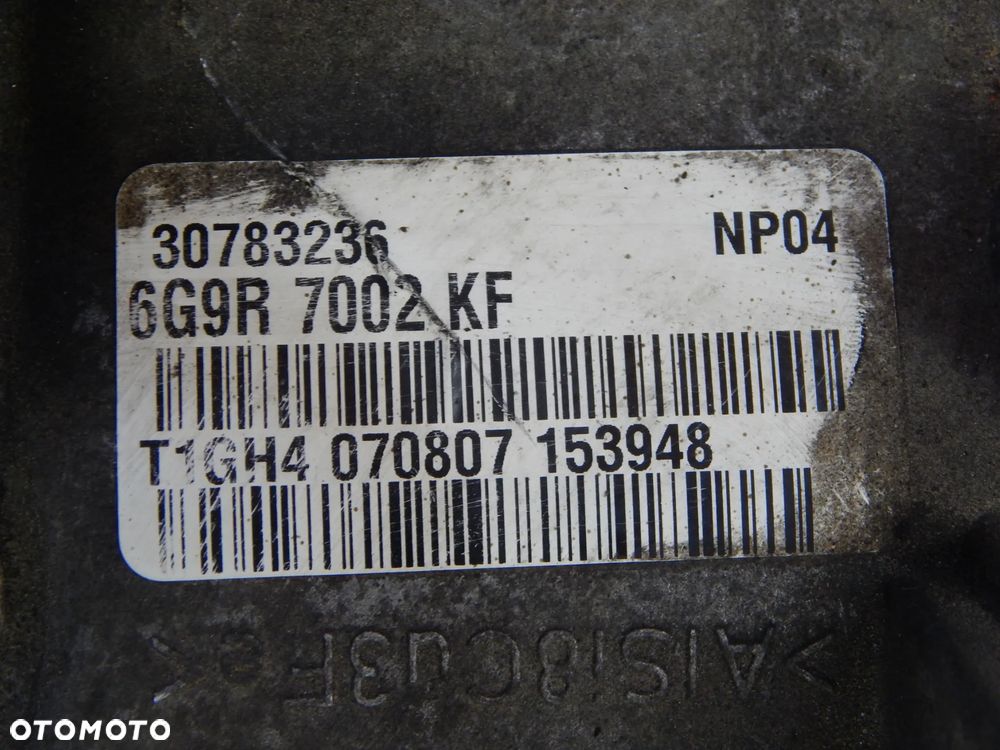 Skrzynia biegów 2.5 T benzyna  VOLVO v50 s40 s80 c30 v70 03-15  Łuków części - 12